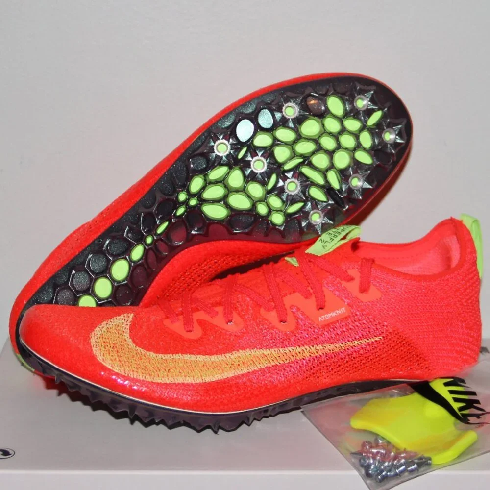 Nike Zoom Superfly Elite 2 Track Men 6 6.5 Womens 7.5 8 Bright Crimson Lime